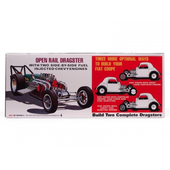 Plastikmodell – 1:25 Fiat Double Dragster Auto – AMT1380